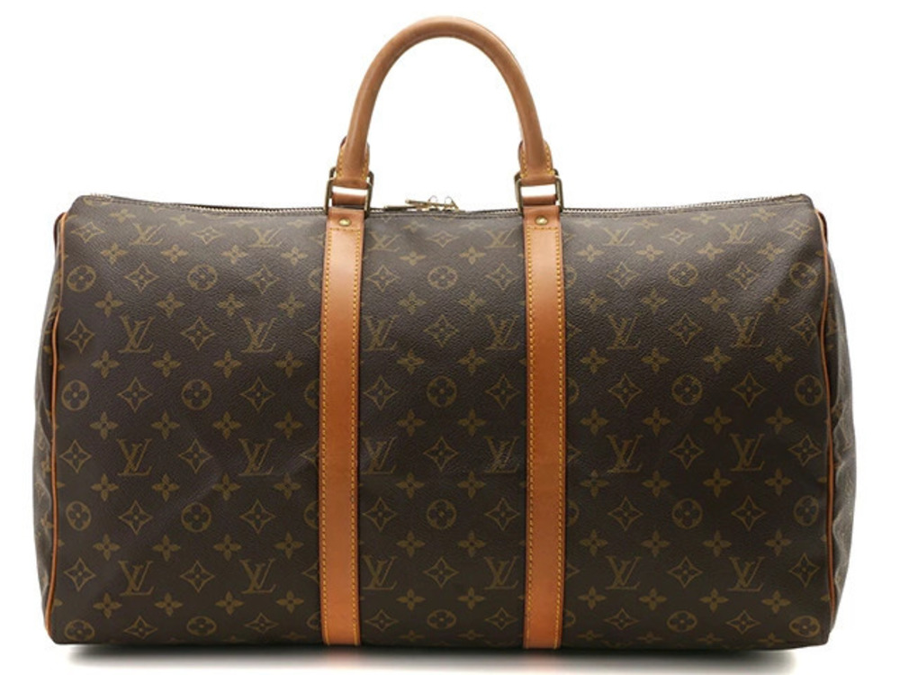 LOUIS VUITTON Keepall Boston Bag Monogram